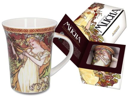 alphonse mucha mug summer