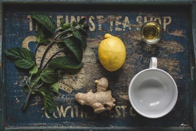 ginger lemon tea 1