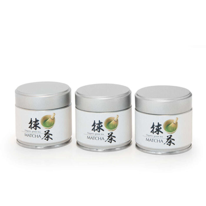 organic matcha shizuoka tins