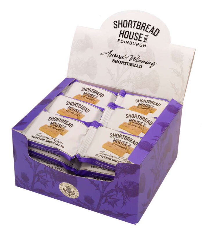 Shortbread Fingers Twin Pack with two handmade Scottish shortbread fingers from the Shortbread House of Edinburgh