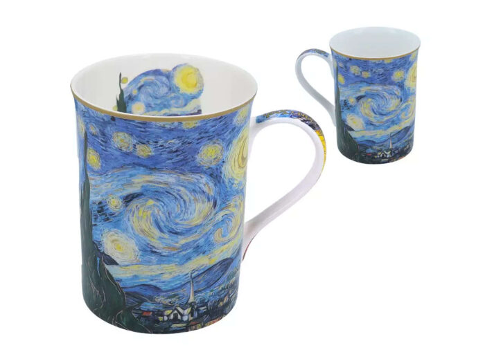 starry night mug front and back