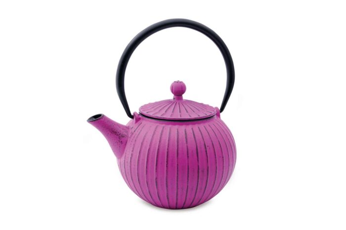 teapot pumpkin pink