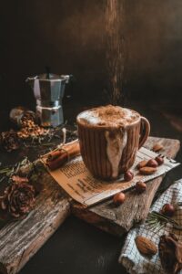 hazelnut cinnamon coffee