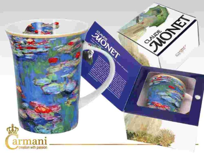 monet mug water lilies