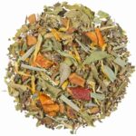 tulsi tea with lemon balm