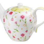 fine porcelain teapot flora