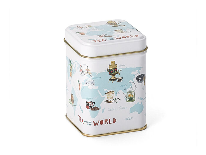 small tea caddy tea around the world