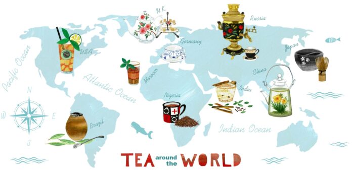 tea around the world design