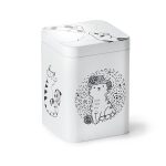 Artist Cats Tea Caddy – 100 g storage tin with artist-inspired cat designs and matt finish