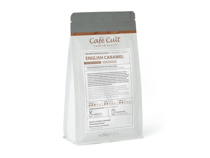 English Caramel Decaffeinated Coffee – Swiss Water Decaf Arabica - Image 2