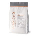Bag of English Caramel Decaffeinated Coffee with sweet caramel flavour notes