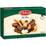 Delacre Tea Time Belgian biscuit assortment with wafers and chocolate biscuits